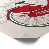 life is like riding a bicycle ポスター (角)