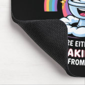 Life Is Like Toilet Paper You're Either On A Roll  マウスパッド (コーナー)