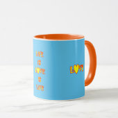 LIFE is LOVE Mag マグカップ (正面右)