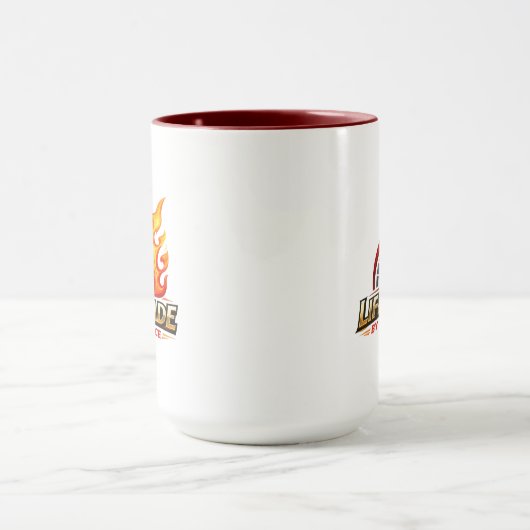 Life Is Made By Performance Flame Speedometer Mug マグカップ (中央)
