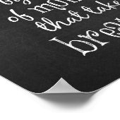 Life is not measured by the Breaths we Take Quote ポスター (角)