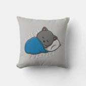 Life is purfect - Sleeping Cat クッション (正面)