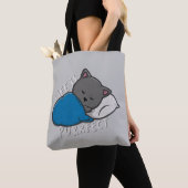 Life is purfect - Sleeping Cat トートバッグ (クローズアップ)