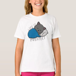 Life is purfect - Sleeping Cat Tシャツ