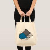 Life is purfect - Sleeping Cat Tote Bag トートバッグ (正面(商品))