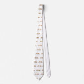 Life is short. Drink coffee. Funny Coffee Slogans ネクタイ (正面)