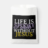 LIFE IS SPOOKY WITHOUT JESUS フェイバーバッグ (正面)