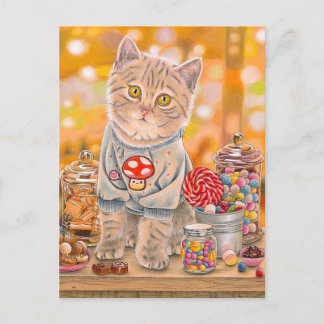 "Life Is Sweet" postacrd シーズンポストカード