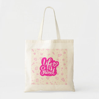 Life Is Sweet Tote Bag  トートバッグ