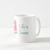 Life is Sweet Watermelon Popsicle コーヒーマグカップ (正面右)
