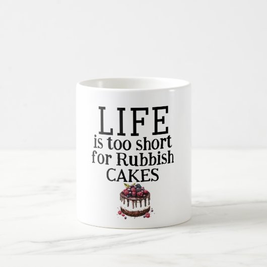 LIFE Is Too Short Coffee Mug コーヒーマグカップ (中央)