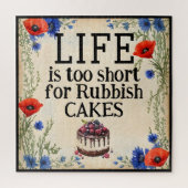 LIFE Is Too Short Jigsaw Puzzle ジグソーパズル (縦)