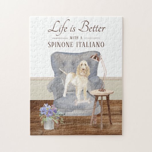 Life Is With A SPINONE ITALIANO Jigsaw Puzzle ジグソーパズル (縦)