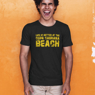 Life ist better at the beach of Copa Cagrana Tシャツ