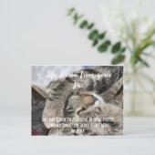 Life Lesson from your Pet Motivational シーズンポストカード (スタンド正面)