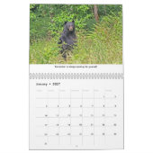 Life Lessons Animal Calendar カレンダー (1月 2027)