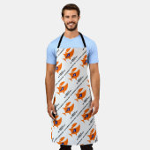 Life Mergement & Acquisitions World Turducken Fish エプロン (着用した状態)