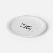 Life must be danced ペーパープレート (アングル)