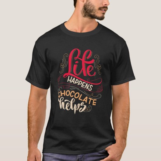 Life Occus Chocolate 救済 Tシャツ (正面)