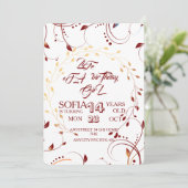 Life of a Birthday, Girl Invitation Digital, Showg 招待状 (スタンド正面)