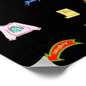 Life Of A Christmas Girl Era Nk Bow Preppy Coquett ポスター (角)