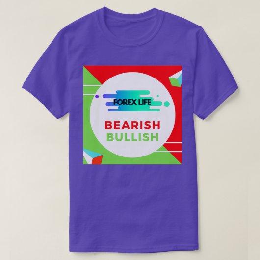 Life of Forex Trader Tシャツ (デザイン正面)