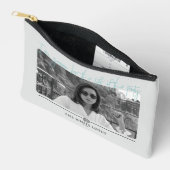 Life of the パーティー – 白い蓮 アクセサリーポーチ (見開き)