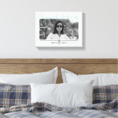 Life of the パーティー – 白い蓮 キャンバスプリント (インサイチュ (寝室))