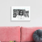 Life of the パーティー – 白い蓮 キャンバスプリント (インサイチュ (リビング))