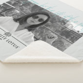 Life of the パーティー – 白い蓮 シェルパブランケット (3/4)