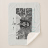 Life of the パーティー – 白い蓮 シェルパブランケット (正面)