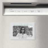 Life of the パーティー – 白い蓮 マグネット (インサイチュ (食洗機))