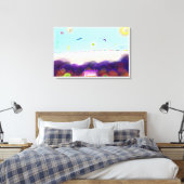 Life on Another Planet キャンバスプリント (インサイチュ (寝室))