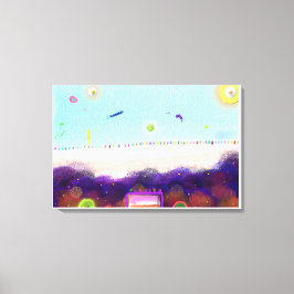 Life on Another Planet キャンバスプリント