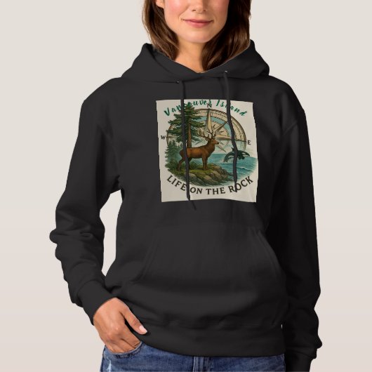 Life On the Rock Women's Sweatshirt パーカ (正面)
