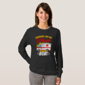 Life On Wheels Emergency Medical Technician Ambu Tシャツ (正面フル)