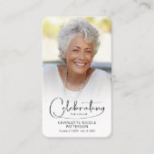 Life Photoブックマーク祈りの言葉カードお祝い 名刺