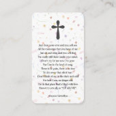 Life Photoブックマーク祈りの言葉カードお祝い 名刺