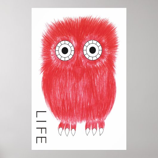 LIFE Poster  Matte Art Print. Japanese Artist ポスター (正面)
