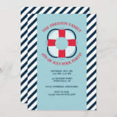 Life Preserver招待状 招待状 (正面/裏面)