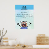 Life React引用文ポスター ポスター (キッチン)