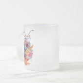 Life,roller coaster, Let's have fun! フロストグラスマグカップ (正面左)