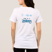 Life´s a Journey トライブレンドＴシャツ (裏面)