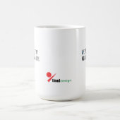 "Life’s Better With Dog Hair" Funny Pet Lover Coff コーヒーマグカップ (中央)