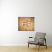 Life Shared Ankh Wall Art Egyptian Valentine Love  タペストリー (インサイチュ(横))