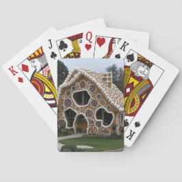 Life-Size Gingerbread House Playing Cards トランプ