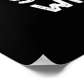 Life SmoreおもしろいPuns おもしろい Food Pun Dark BG ポスター (角)