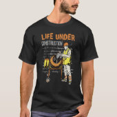 Life under construction tシャツ (正面)