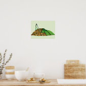 Life Vein - Surreal Hand Drawn Nature Art Poster ポスター (キッチン)