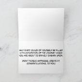 「Life with Lordie」お祝いカード カード (内部)